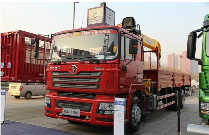 陜汽德龍后八輪【10-12噸】隨車吊