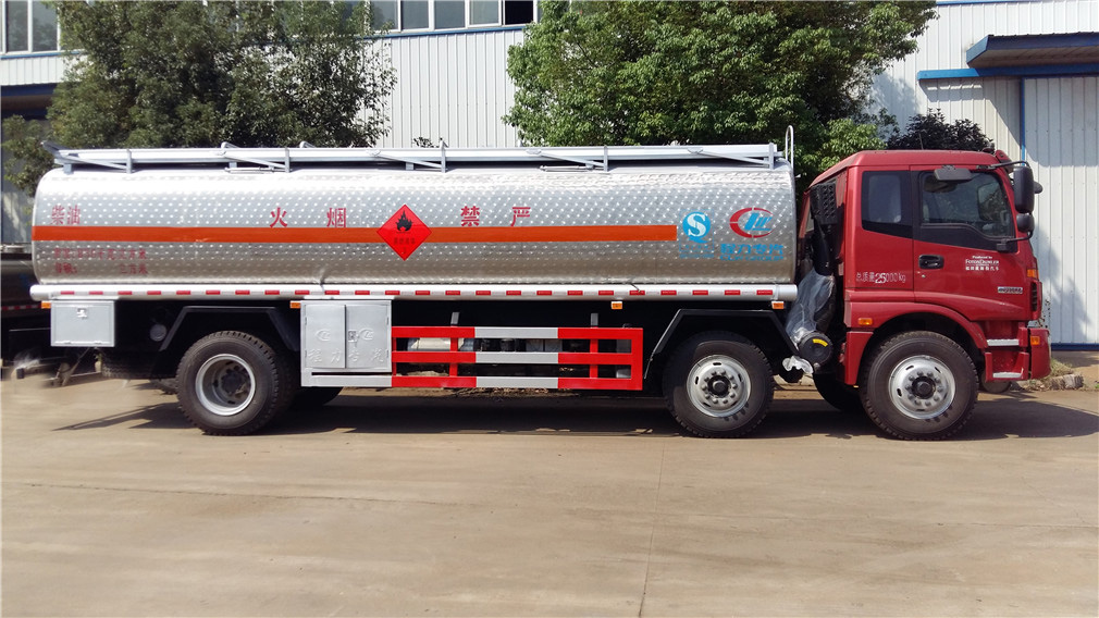 福田歐曼小三軸【26立方】鋁合金運油車