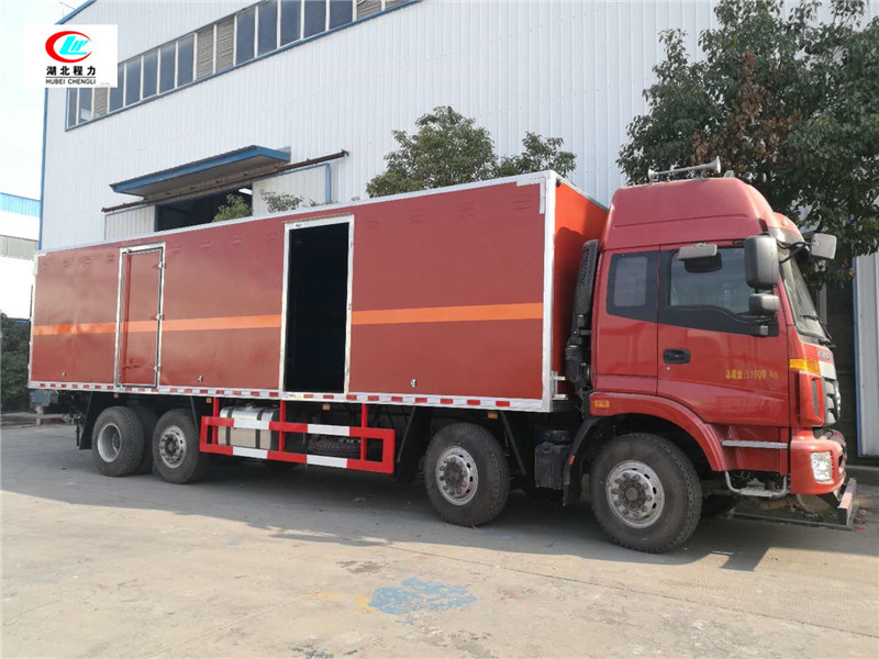 歐曼前四后六9.45米易燃氣體廂式運輸車【二類】