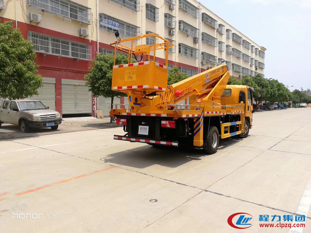 國六·江鈴單排【12-22米】伸縮臂高空車