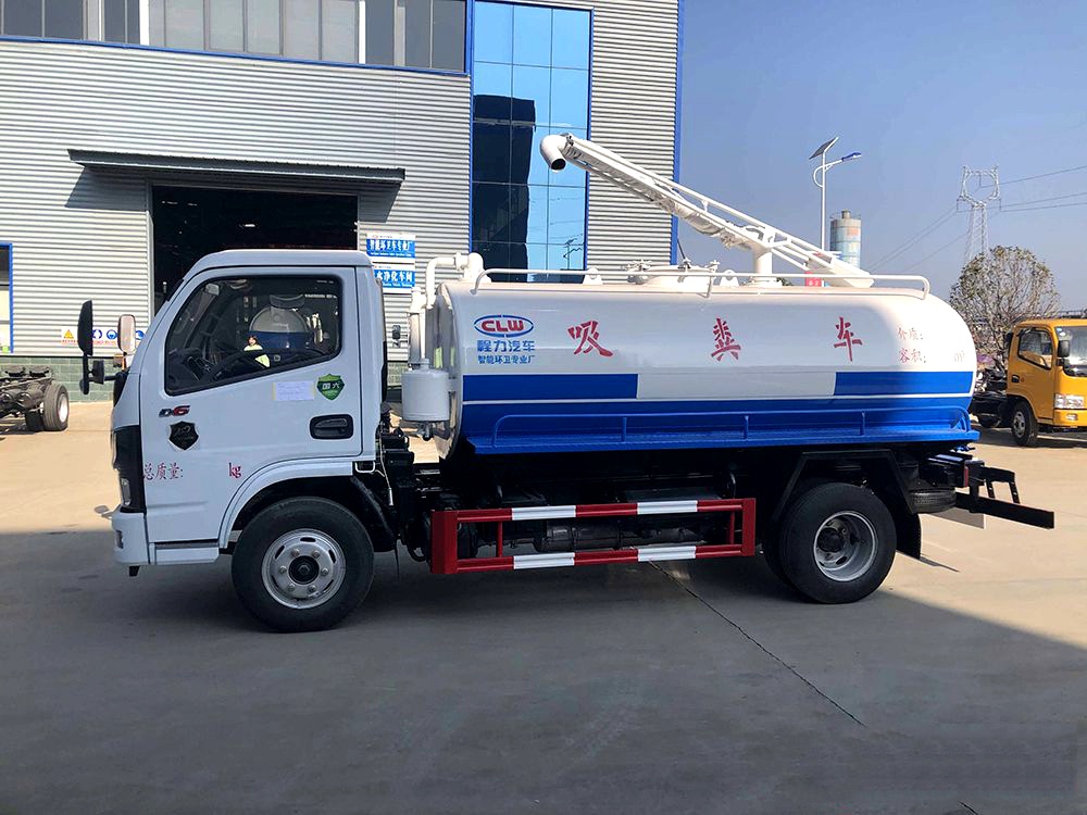 國六【5方】東風D6 吸糞車