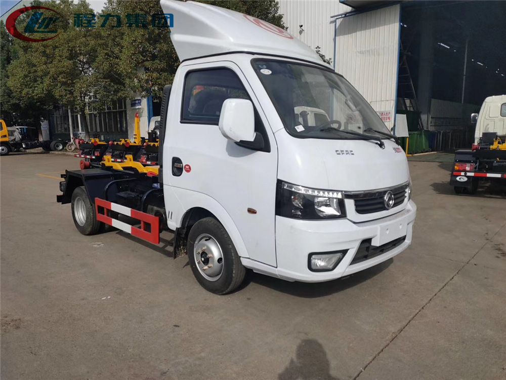 國(guó)六【3-4方 藍(lán)牌】東風(fēng)途逸 勾臂垃圾車