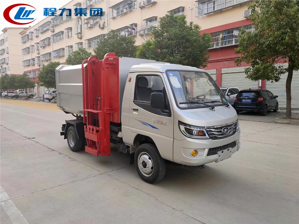 國(guó)六【3方 藍(lán)牌】唐駿歐鈴 掛桶垃圾車