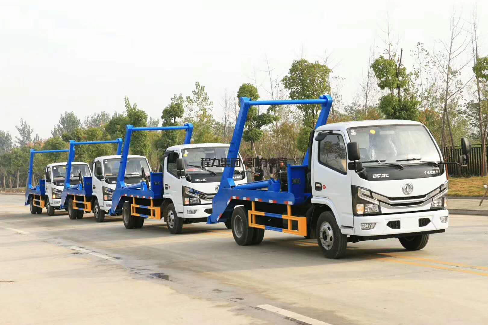 國六【6方】東風D6多利卡 擺臂垃圾車