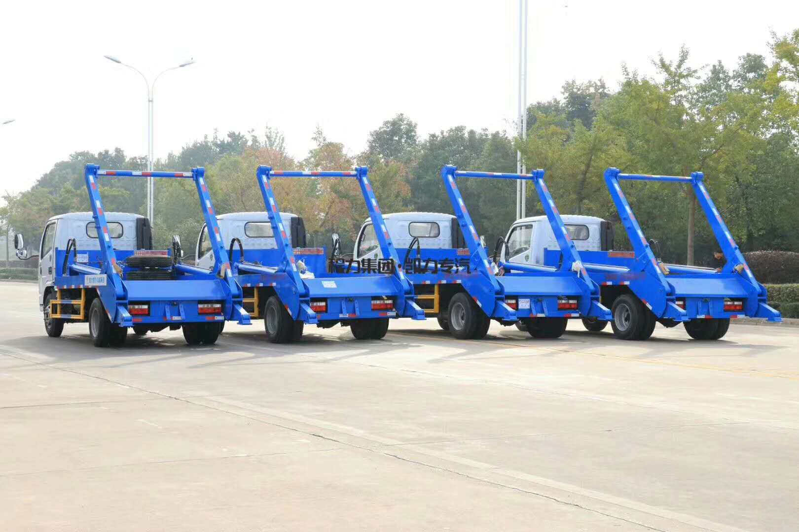 國六【6方】東風D6多利卡 擺臂垃圾車