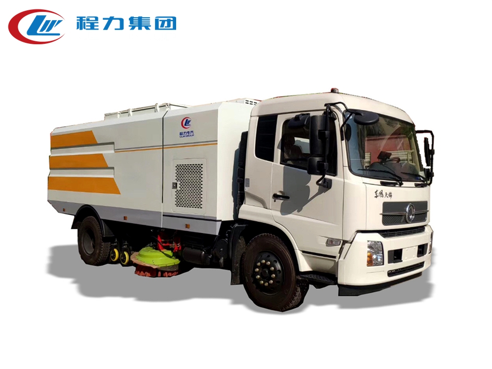 國六【8方塵】東風天錦 干濕兩用掃路車